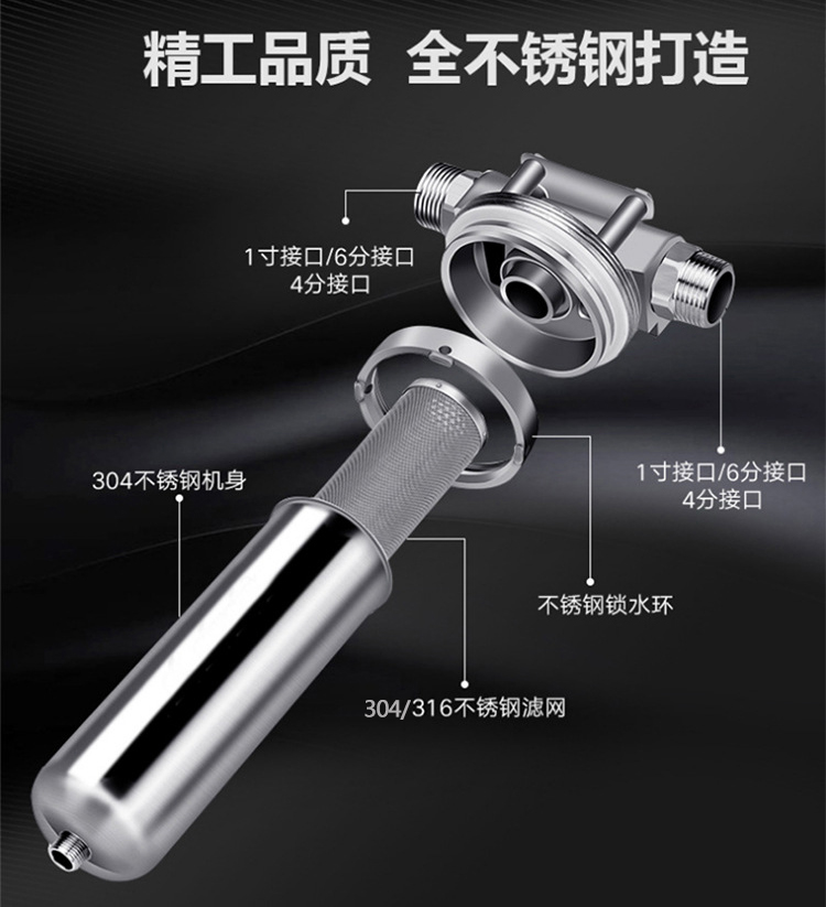 不銹鋼前置過濾器_http://m.ksshangpin.cn_產品中心_第1張